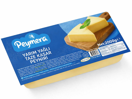 Yarım Yağlı Taze Kaşar Peyniri